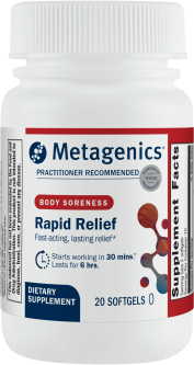 Metagenics Rapid Relief 20 gels